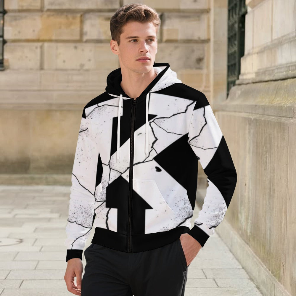 Felpa Uomo JS RISE – K Core Zip Hoodie