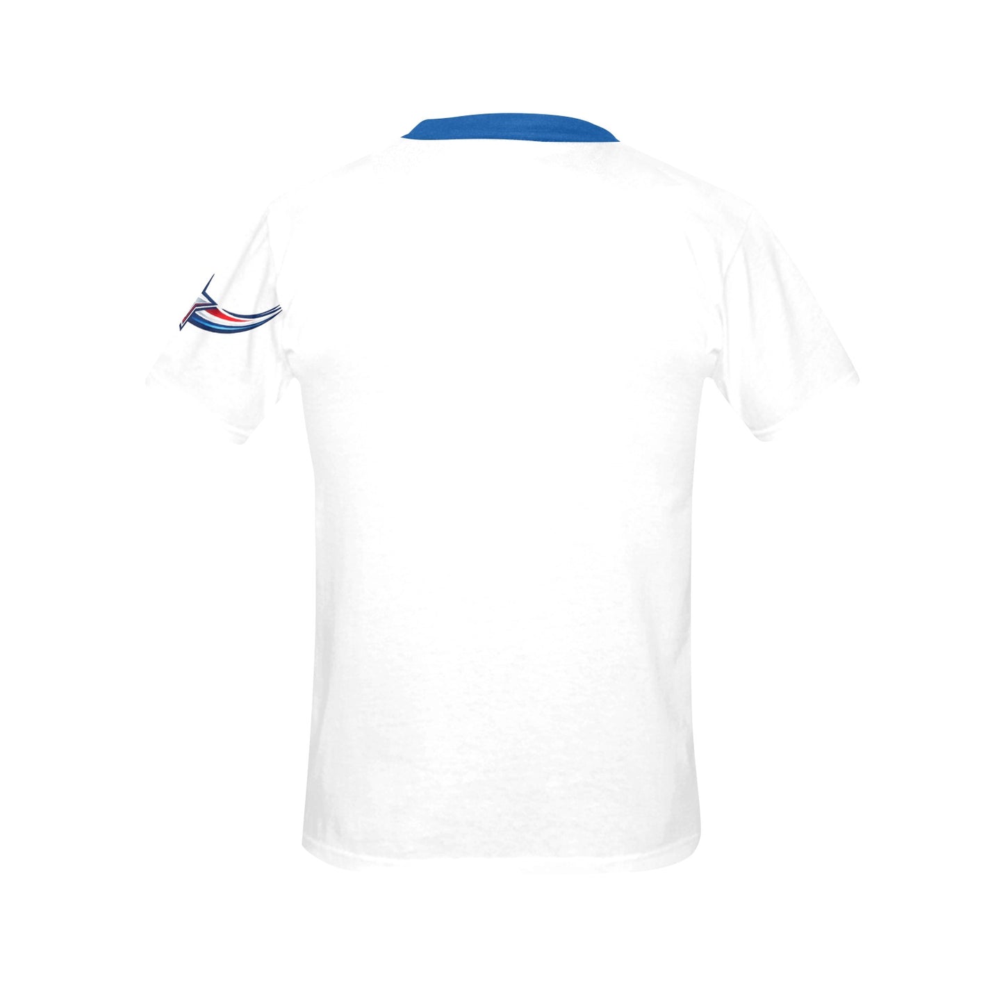 T Shirt USA Donna Bianca JSHUB Nation Winter 2026 Streetwear All Over