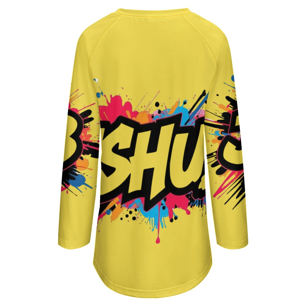 Maglia Unisex JSHub Maniche Raglan – Stile Casual con Contrasti