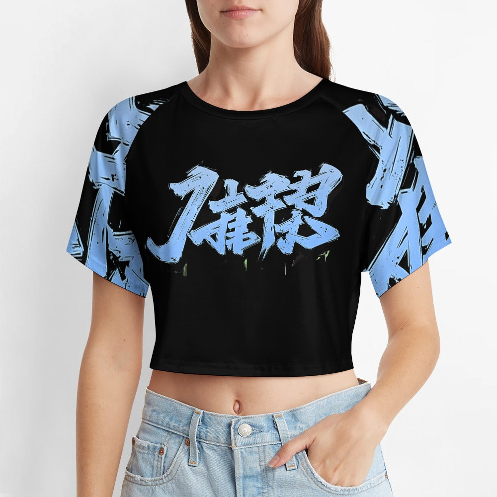 T-shirt corta donna MOMO Bloom – Ocean Vibes