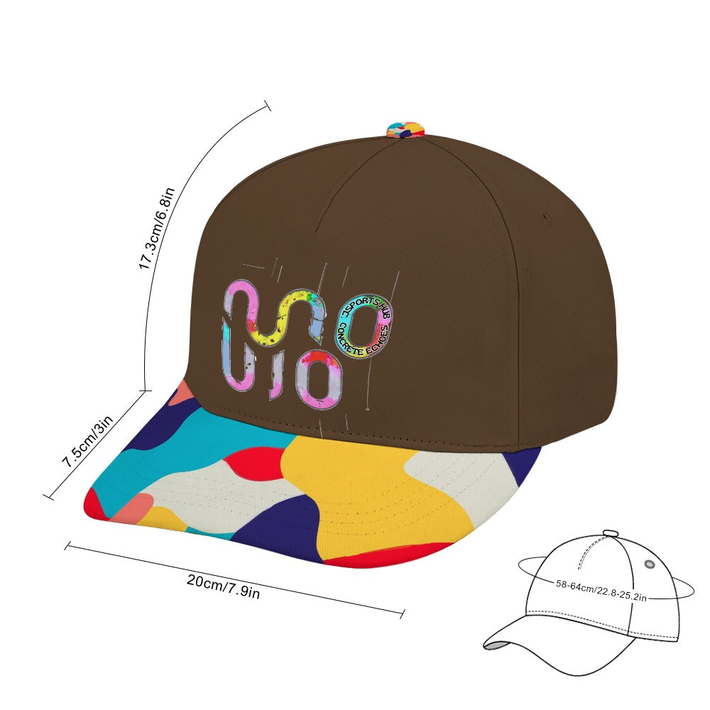 Cappello Unisex Marrone – Concrete Echoes Caffè Drop