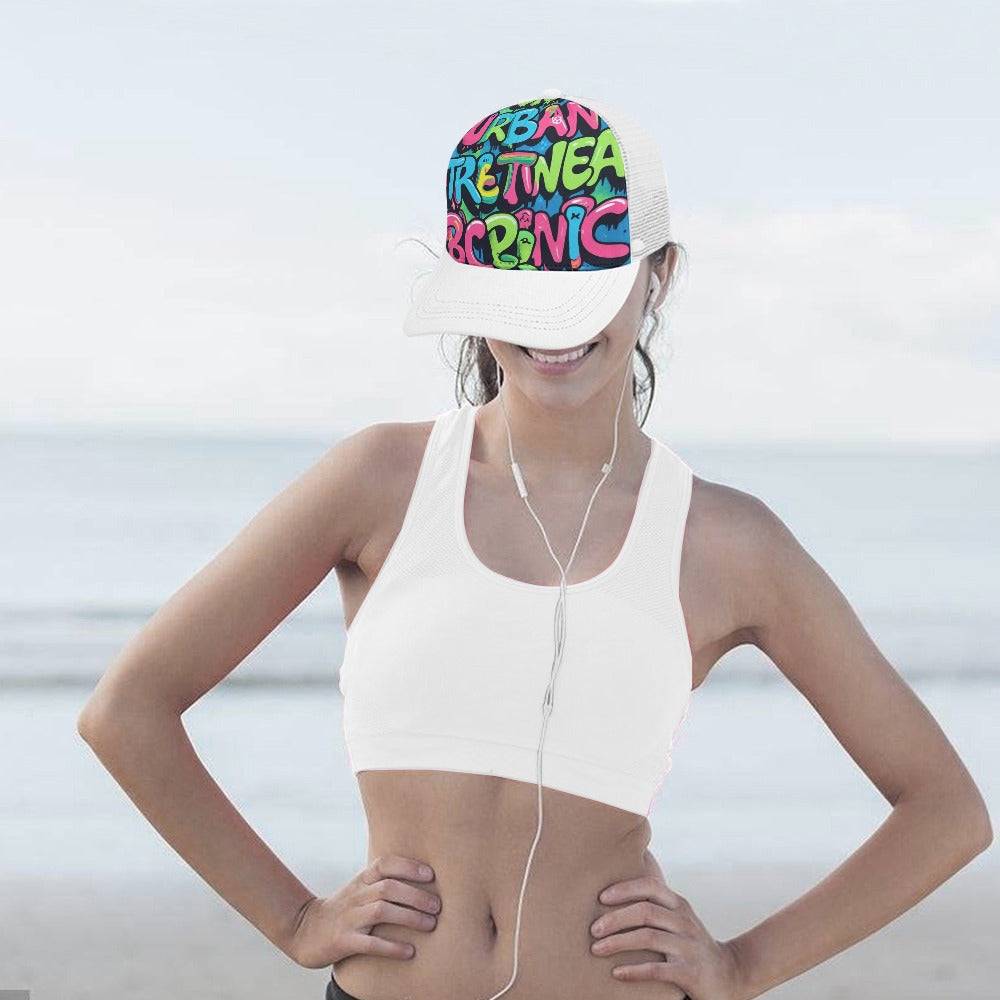 Cappello bianco unisex Viber City – Urban Breeze Edition