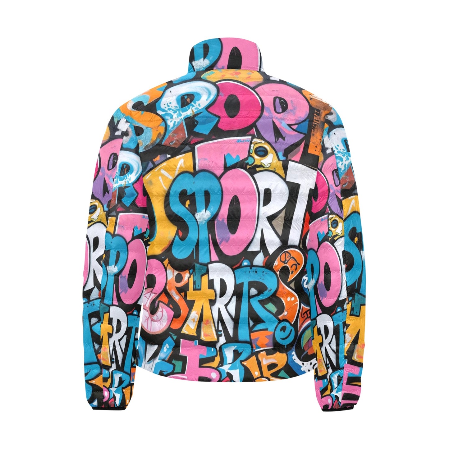 Giacca Bomber Uomo Collezione Murales JSHUB – Stampa All Over Graffiti JSports