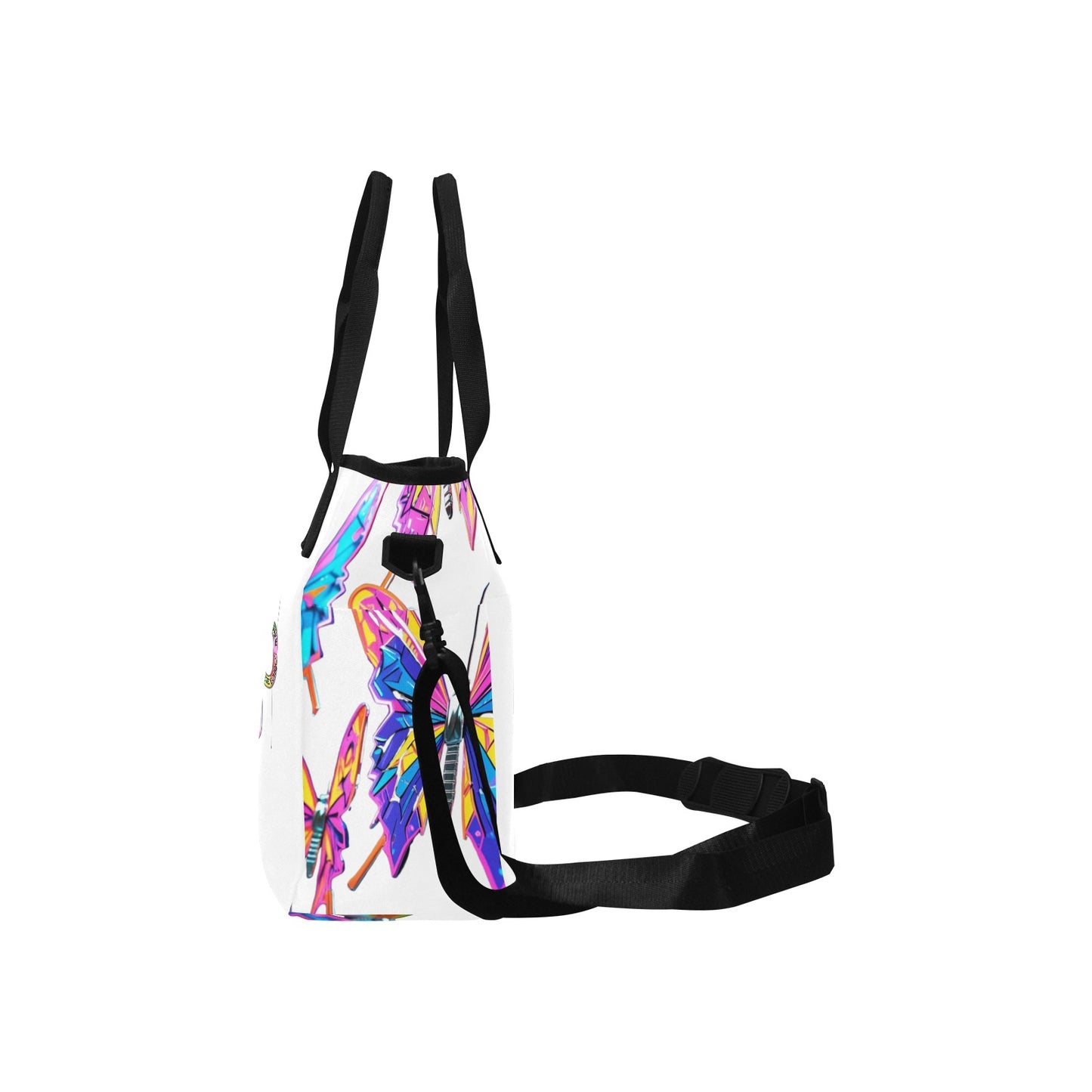 Borsa donna a tracolla Concrete Echoes “Wing of Noise” – Eleganza urbana con anima ribelle
