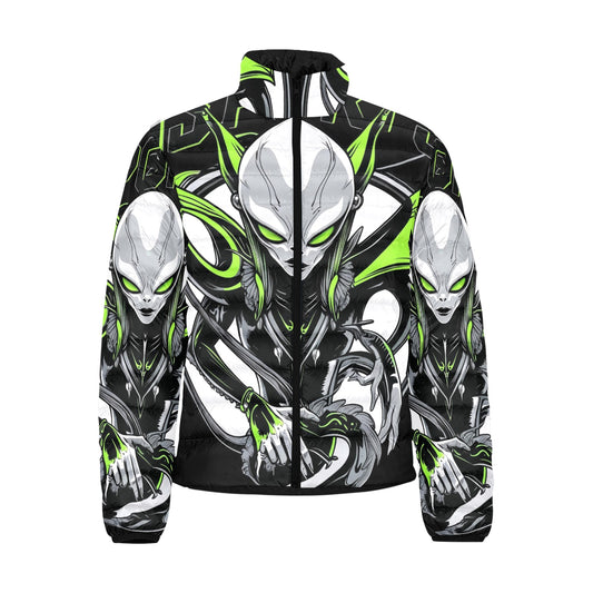 Giacca Bomber Uomo Collezione Xenoflare JSHUB – Base Nera Stampa All Over