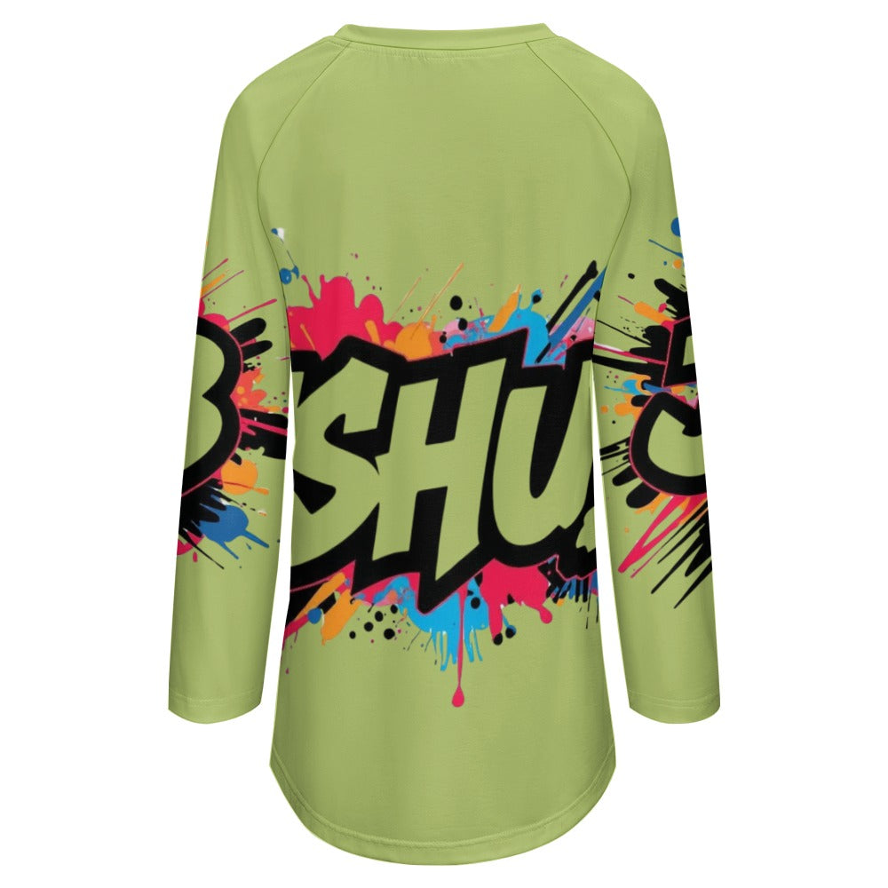 Maglia Unisex JSHub Maniche Raglan – Stile Casual con Contrasti