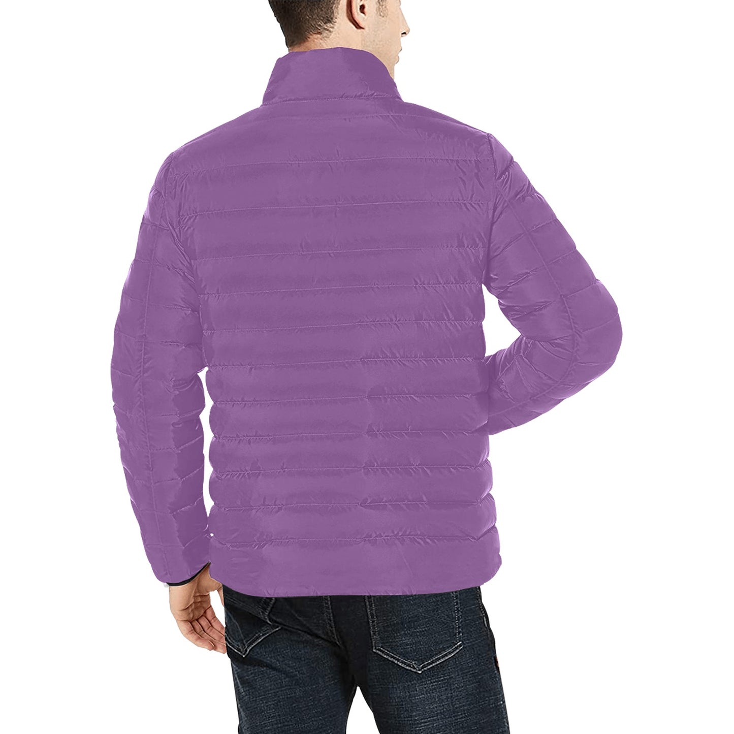 Giacca Bomber Uomo Collezione JSports Mono H18 JSHUB – Quattro Varianti Monocolore con Stampa Centrale Bianca