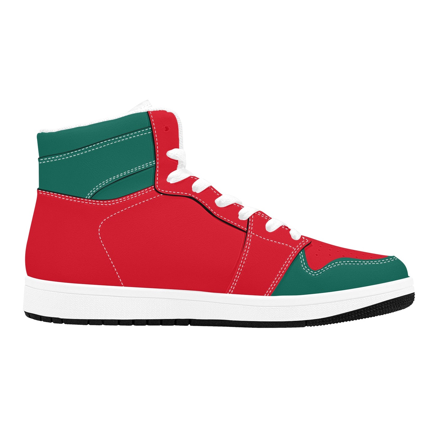 Sneakers High Top Italy Uomo Bianche Tricolore JSHUB Winter Nation 2026 Streetwear