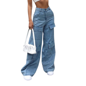 jeans larghi washed street